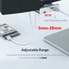 10Gbps HUB Clamp Clip USB 3.2 3.0 2.0 Splitter Adapter External Multi Dock station For iMac MacbookPro Desktop PC Accessories 4