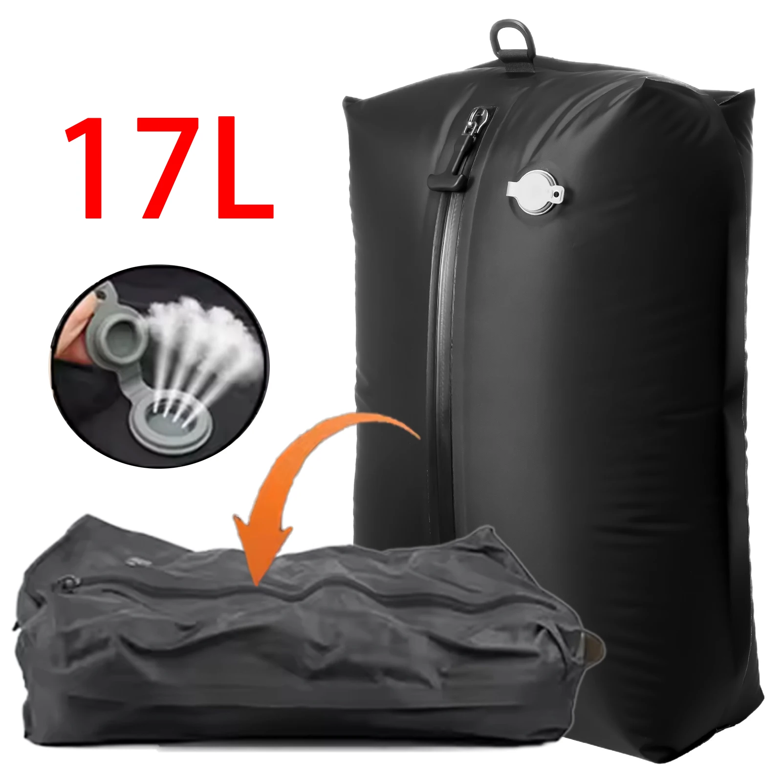 Nylon Travel Storage Compression Bag for Suitcases and Backpacks