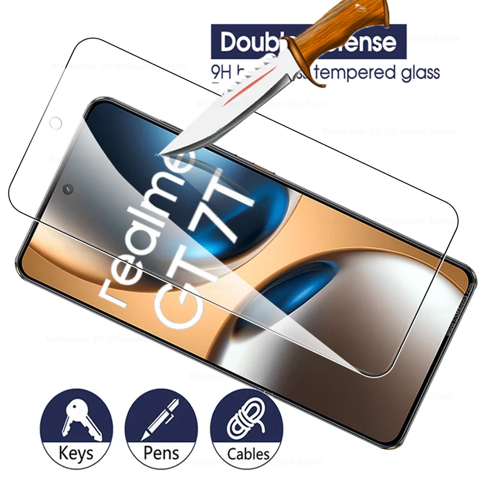Tempered Glass Screen Protector for Realme GT Series - 2 Pack