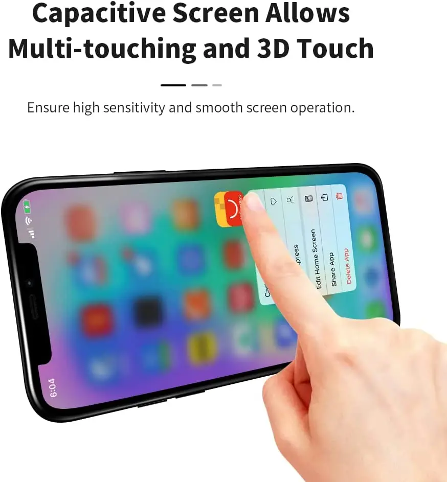 아이폰 XR LCD 디스플레이 터치 스크린 디지타이저 어셈블리, AAA ++ OLED 스크린 디스플레이 교체