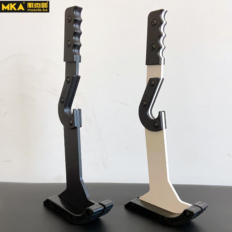 MKA Portable Barbell Plate Changer Portable for Loading Unloading Changing Weight Plates Durable Gym Workout Equipment