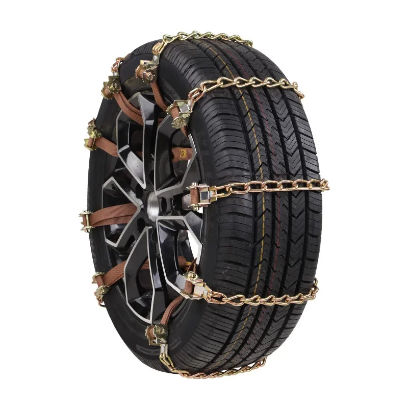 Tire Chains Car Winter Snow Chains Iron Snow Chain Non-slip chain Anti Skid Powerful Tire Wheels chain Truck Suv 1t snow chains car Supplies