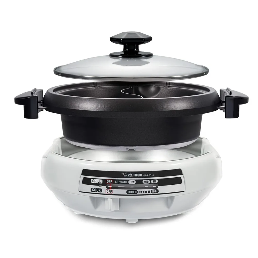 2024 New Electric Skillet for Yin Yang Hot Pot 4