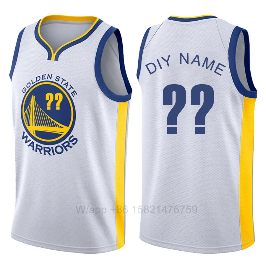 DIY Custom Basketball Jersey Name Number Stephen Curry T Shirts We