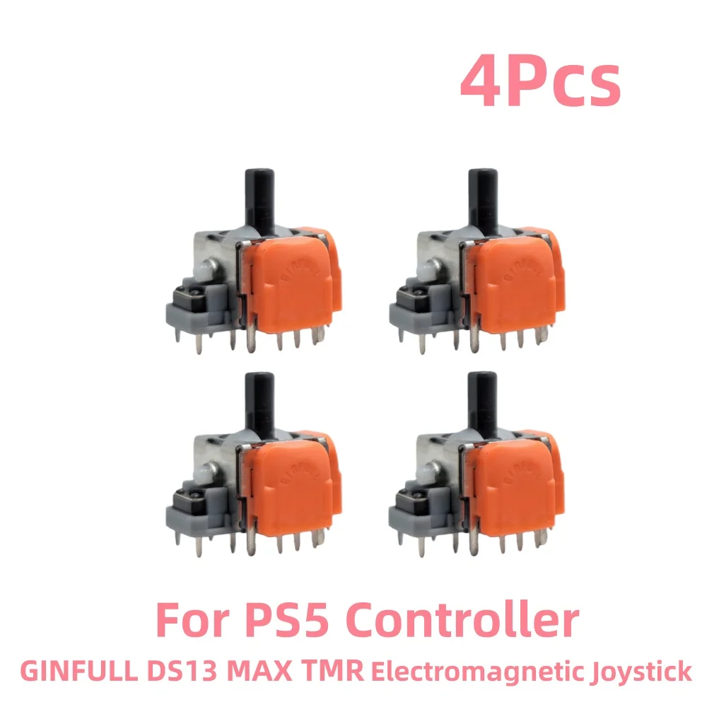 2/10 個 GINFULL DS13 MAX TMR 電磁ジョイスティック PS5 ゲームパッド