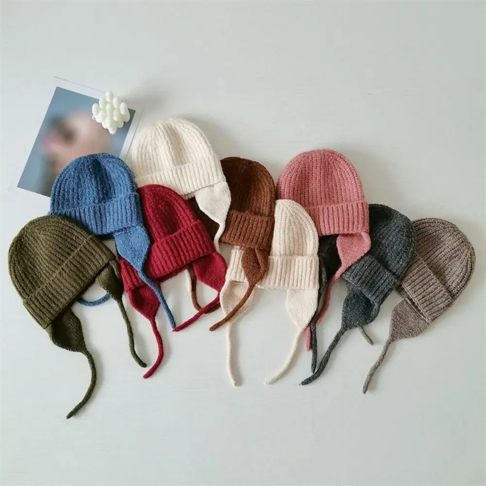 Woolen Kids Beanie Cap Breathable Cozy Hat for Boys and Girls
