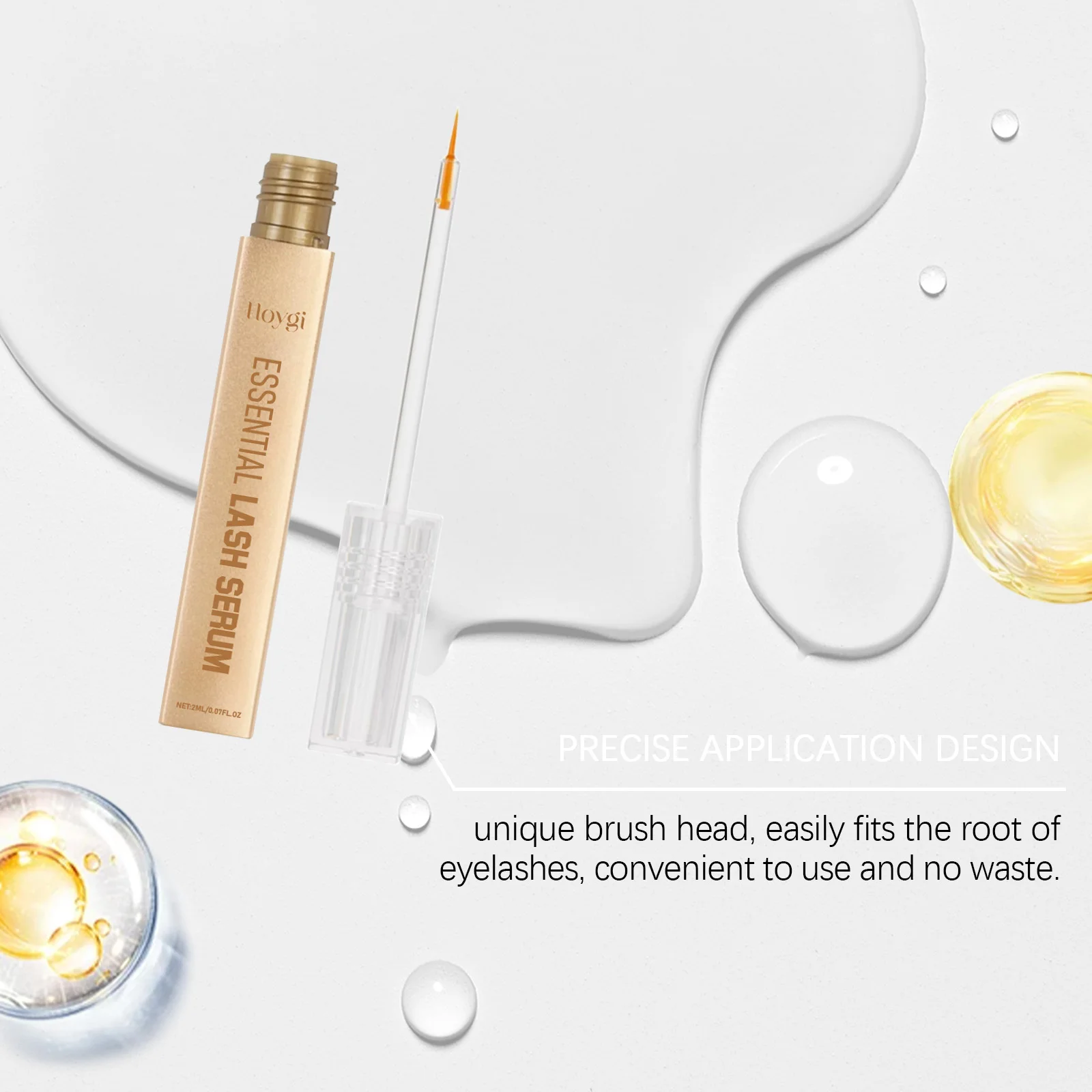 Fast Eyelash Growth Serum Natural Eyelash Enhancer Longer Fuller Thicker Curling Lash Treatment Eye Care Products Makeup