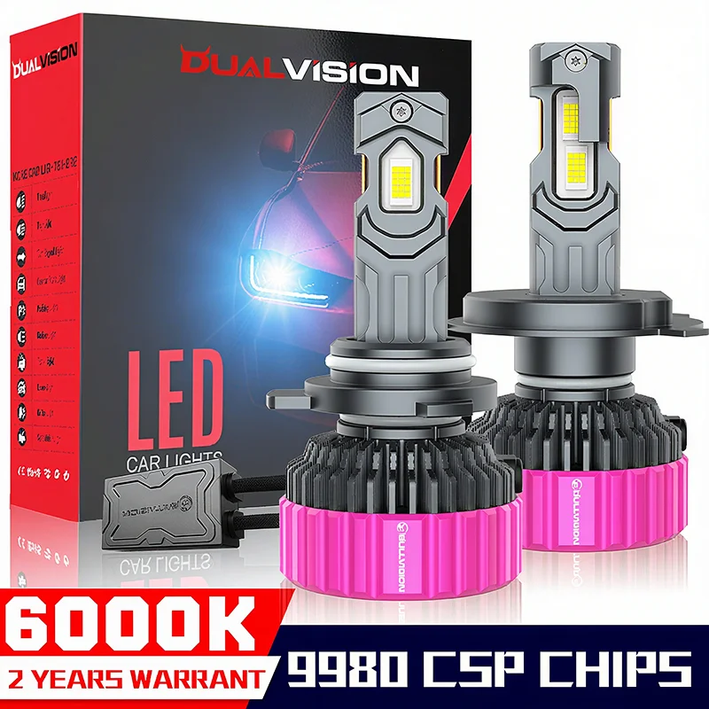 Bullvision BULLVISION H7 H11 H4 LED Car Headlight Canbus H8 H9 H1 HB3 9005 9006 ...