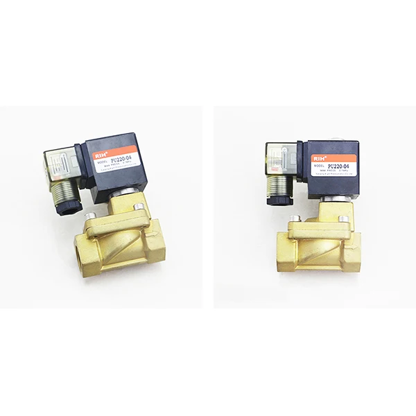 

PU220 series normally closed 2/2 way direct acting 1/2 inch brass water solenoid valve