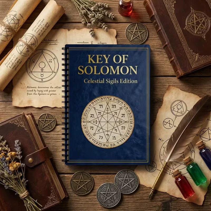 Celestial Sigils: The Key of Solomon Guide for Occult and Esoteric Studies