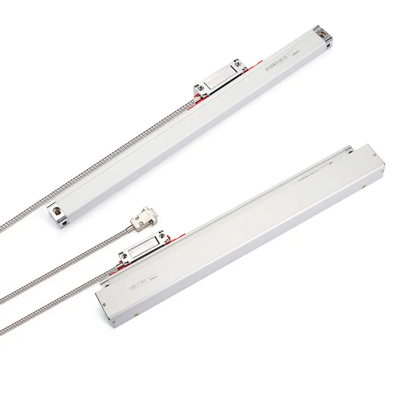 

24V Linear Optical Ruler Grating Ruler For PLC With Resolution of 0.005mm Voltage Output Signal A B Phase Pulse Output