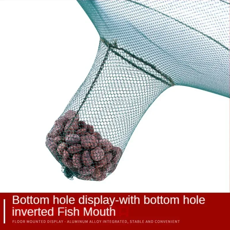 1 Umbrella Cage Shrimp Cage Umbrella Style Automatic Folding Fishing Fishing Net Easy To Catch Lobsters and Crabs fishing net fishing traps crayfish catcher crab traps