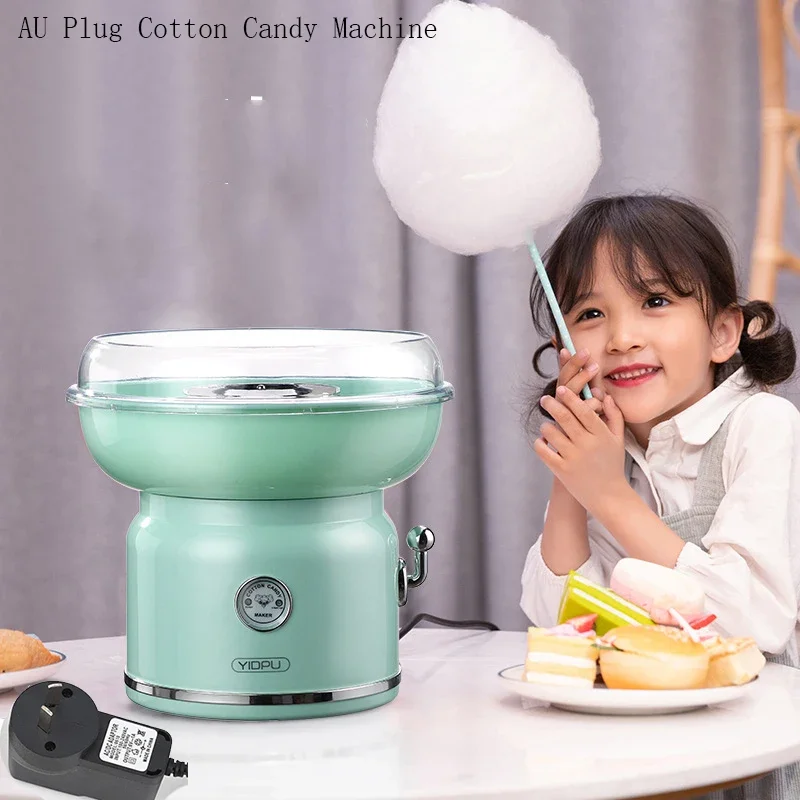 Cotton Candy Machine 1PC Children Fancy Cotton Candy Making Electric 220V Small Home Gift Birthday Party Portable