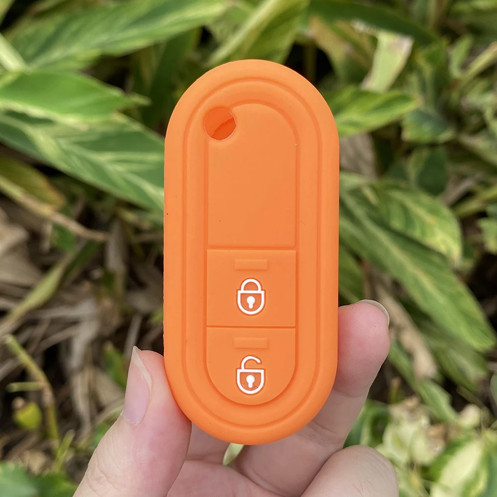 2 Buttons Silicone Car Key Cover Protect Skin Case Rubber Shell Set for MG 3 MG3 2011-2015 Flip Folding Remote Accessories key case key case cover car key shell remote control case cover flip key fob shell