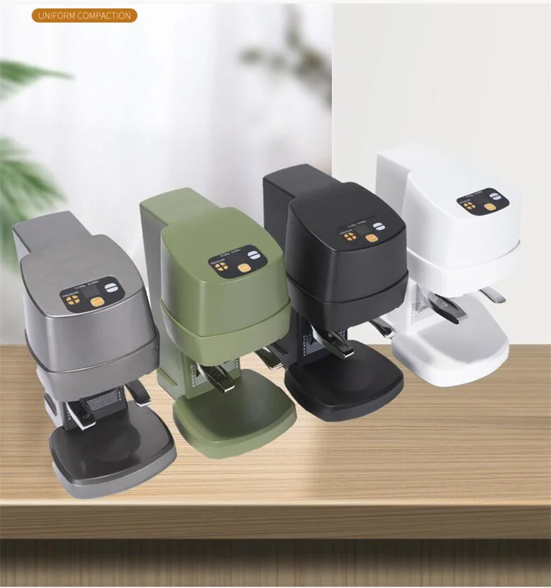 Automatic Electric 58MM Coffee Tamper Machine Coffee Powder Screw Press Tamper Hammer Machine 5