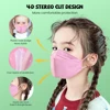 10-200pcs Mascarillas ffp2 children KN95 Face Masks 4 Layer Ply Non-wove Safe Filter Child mask 6-14 Years Kids Protective maske 4