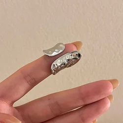 Elegant Gold - Tone Geometric Rings - Vintage Style Jewelry Gifts (Silver color)