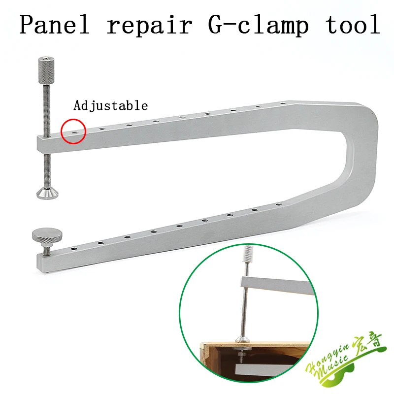 guitar-panel-backplane-cracking-and-opening-repair-adhesive-clamp-repair-tool