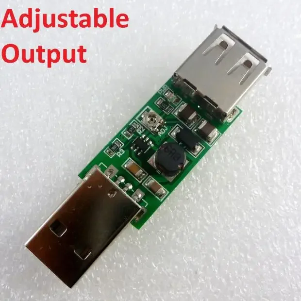 

USB DC-DC DC 5 В до 6-15 в повышающий Регулируемый преобразователь напряжения инверторы источник питания для модуля платы arduino Новинка