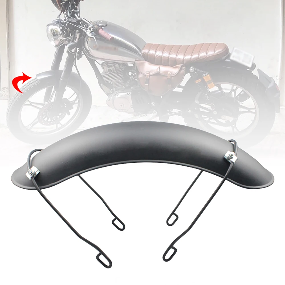 

Motorcycle Metal Front Fenders Guard Fairing Mudguard Cover For Bonneville T120 For Kawasaki Z900RS For Yamaha XSR700 Universal