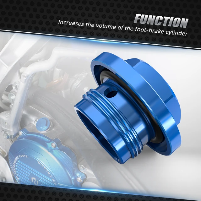 야마하 YZ 및 WR용 필수적인 오일 관리 업그레이드: NICECNC 기화기 오일 배출 플러그