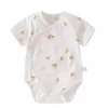 Baby Boy Summer Bodysuit Short Sleeve Cotton Thin Type Brethable Newborn Clothes Baby Girl Rompers Hot Selling 1