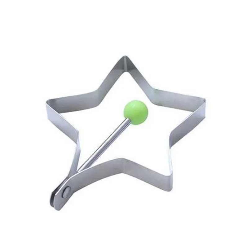 Egg Mold Stainless Steel Ring 5 Style Fried Egg Pancake Shaper Omelette Mould Frying Egg Cooking Tools Kitchen Accessories