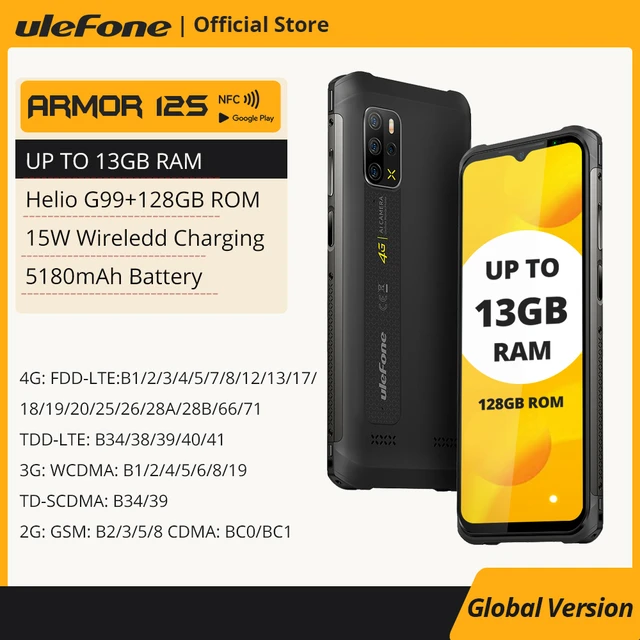 Ulefone-teléfono inteligente Armor 21 versión Global, móvil resistente con  16GB de RAM, 256GB de ROM, Android 13, G99, 64MP, 9600mAh, 4G - AliExpress