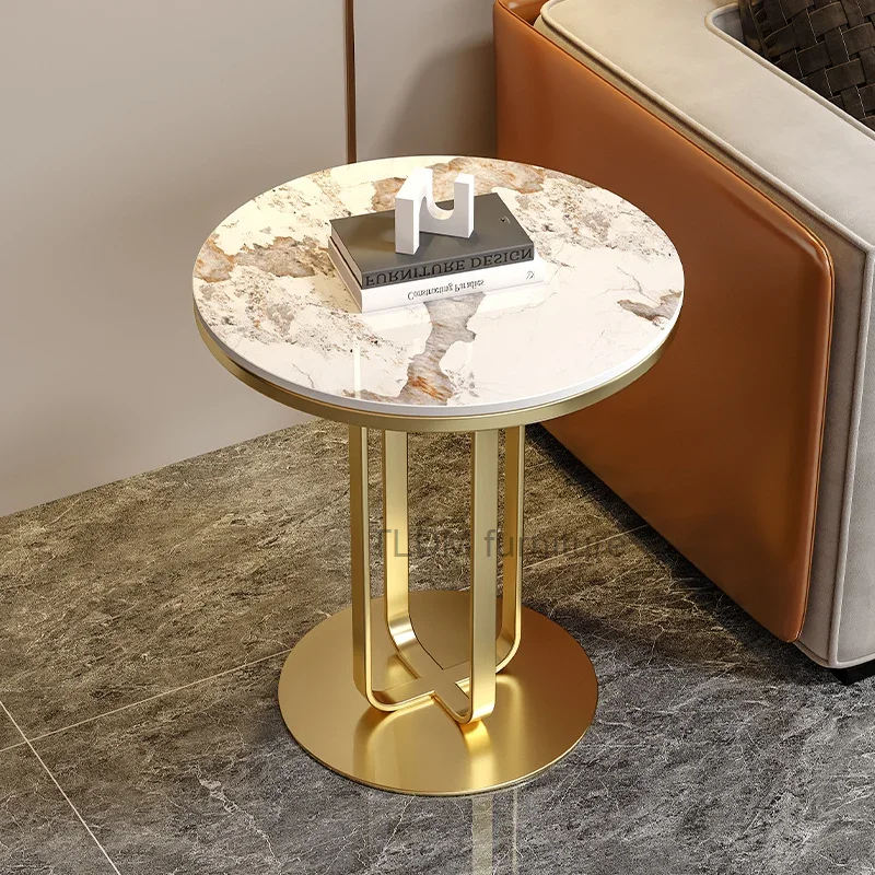 Metal Nordic Coffee Tables Living Room Luxury Round Unique Coffee Table Minimalist Modern Simple Stolik Kawowy Home Furniture modern drawer coffee tables luxury legs metal nordic simple side table white minimalist stoliki kawowe living room furniture