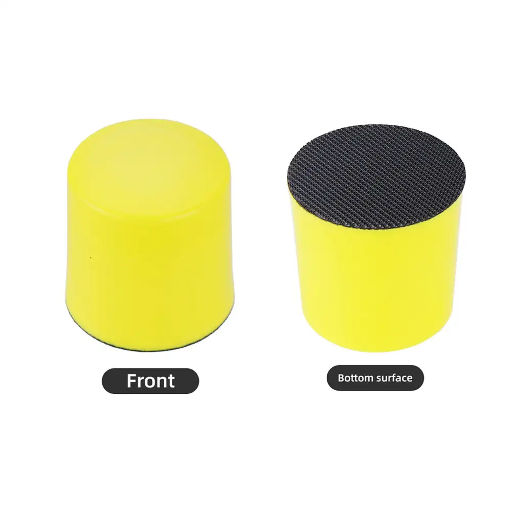 Hand Sanding Disc Holder Sand Paper Backing Polishing Pad Grinding Block PU Foam Sanding Disc For Auto Body and Automotive Use sanding discs sandpaper set polish sand paper sandpaper tools sander pads