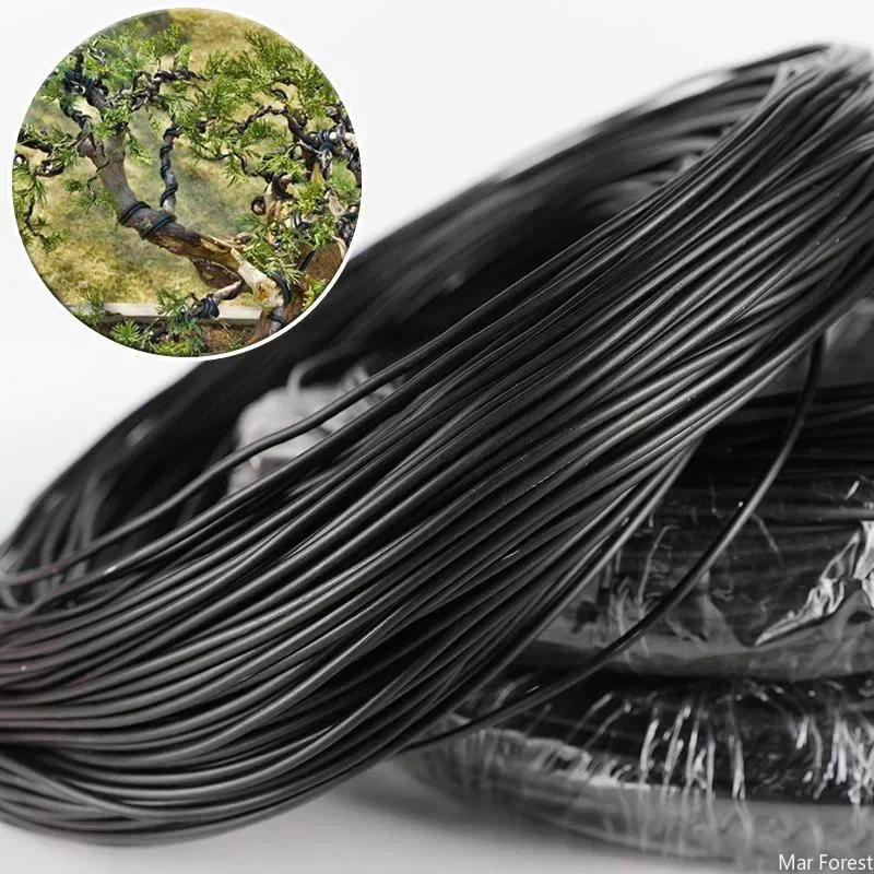 10/5m Bonsai Wire Plant Support Anodized Aluminum Bonsai Training Wire Garden Plant Shapes Branches Bend Shapes Fixing Strings bonsai wire