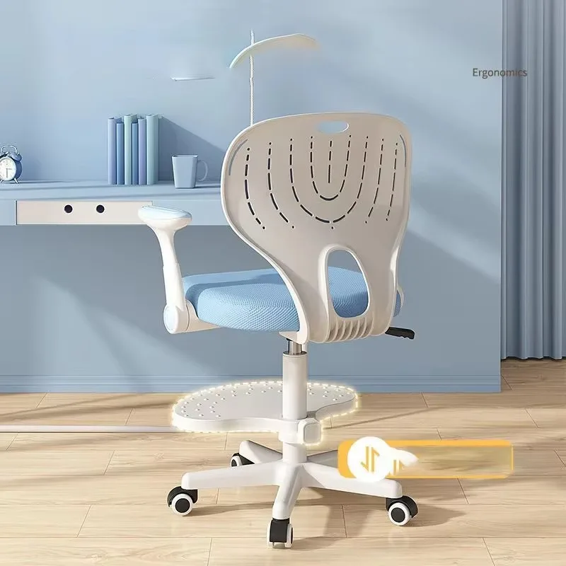 Child Safety Seat Children's Chair Designer Growing Study Armchair Stool Girl Design Room Silla Madera Infantil School Furniture