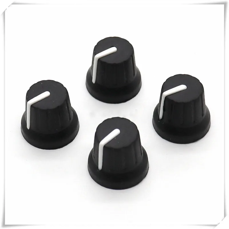 10 Piece Rubber Knob Cap Diameter 18mm Height 16mm Potentiometer