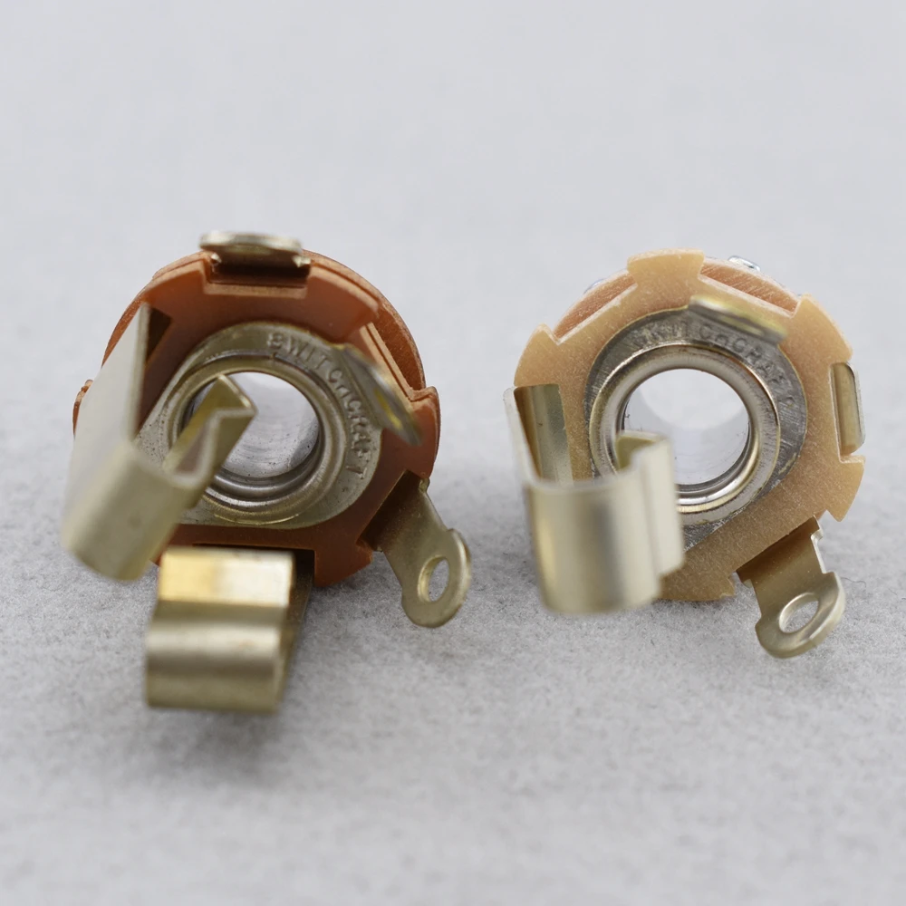 1 Piece 6.35mm Active/Passive Switch craft Short Open Output Jack for Electric Guitar Bass- US(Origin)