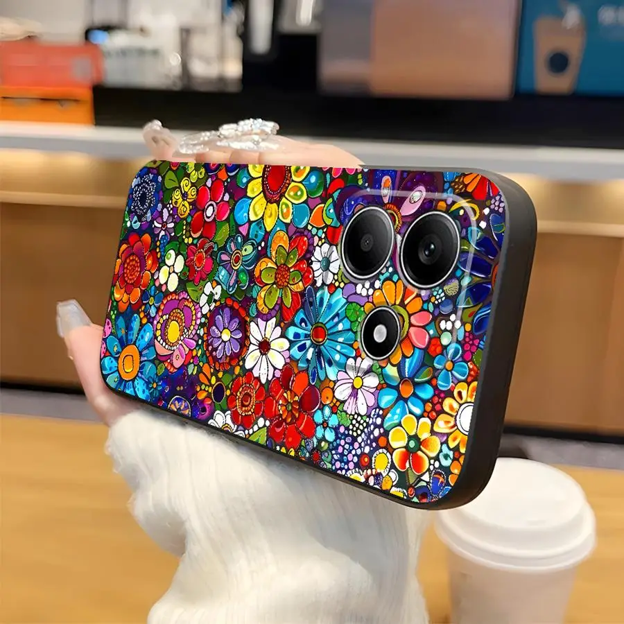 Vibrant Psychedelic Art Phone Cover Case