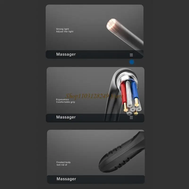 N5KD 방수 파이프 검사 카메라 내시경 편리한 자동차 유지 보수 도구 ABS