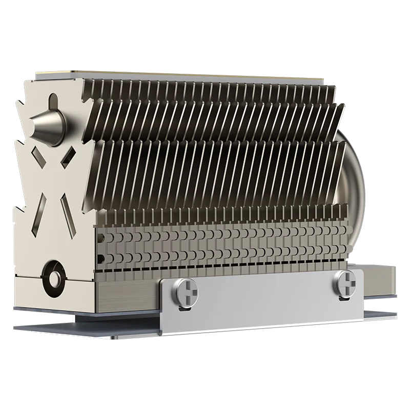 Radiador do Refrigerador do Coolleo-ssd Hr09 M.2 2280 M.2 Movimentação do Estado Sólido Dissipador de Calor Inteiramente Galvanizado Soldadura do Refluxo Aghp Heatpipe - Imagem 6