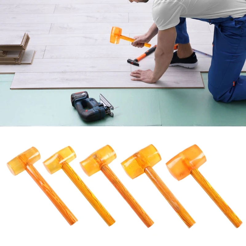 

Long Life Mechanical Equipment Maintenance Cowhide Rubber Hammer for Furniture