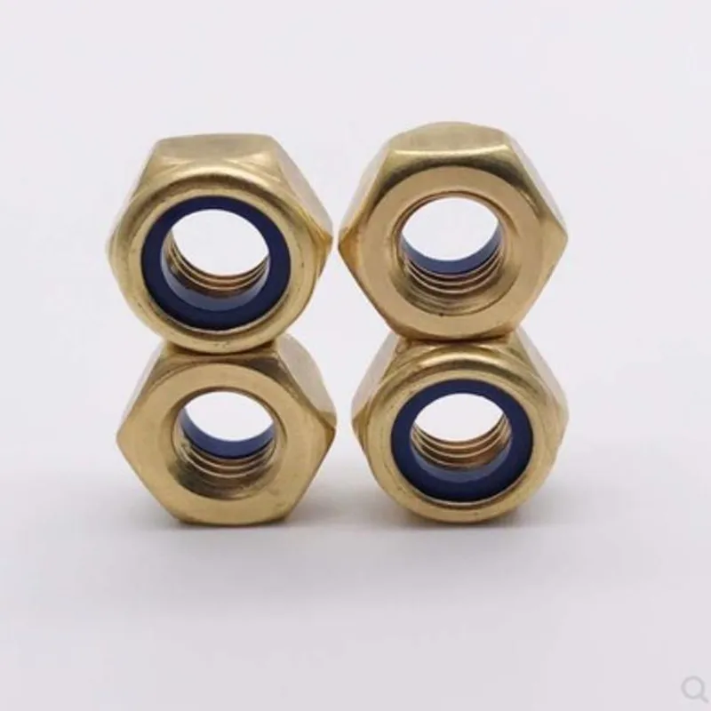 20 PIEZAS M2 M3 M4 M5 M6 Nylon Inserto Tuercas Autobloqueantes Tuerca