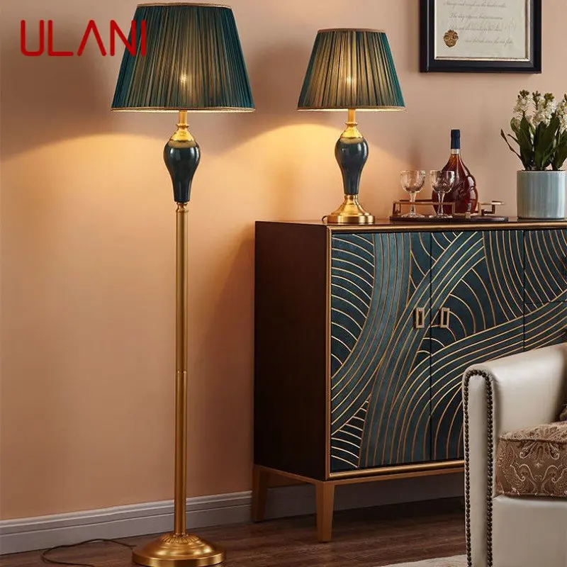 

ULANI Modern Ceramic Floor Lamp LED Nordic Creative Fashion Standing Lighting For Home Living Room Bedroom Study Decor