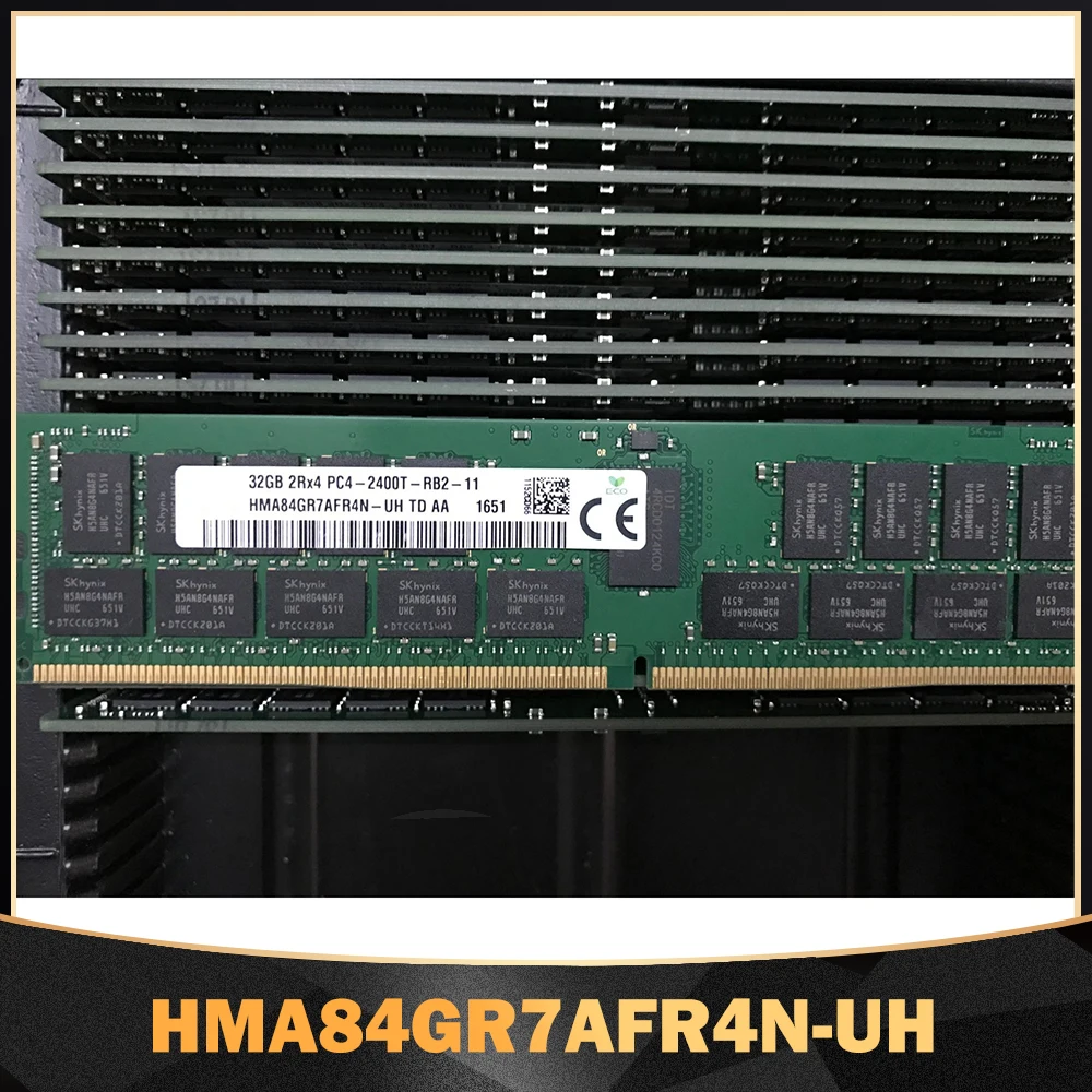 

1PCS 32G 32GB PC4-2400T 19200R RAM REG ECC For SK Hynix Server Memory HMA84GR7AFR4N-UH