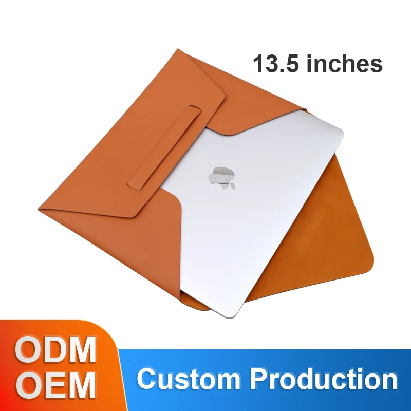 Laptop Sleeve For Macbook Air 13 Case M1 Pro 13.3inches Notebook Cover Custom PU Leather 13.5inches Shell Bag |