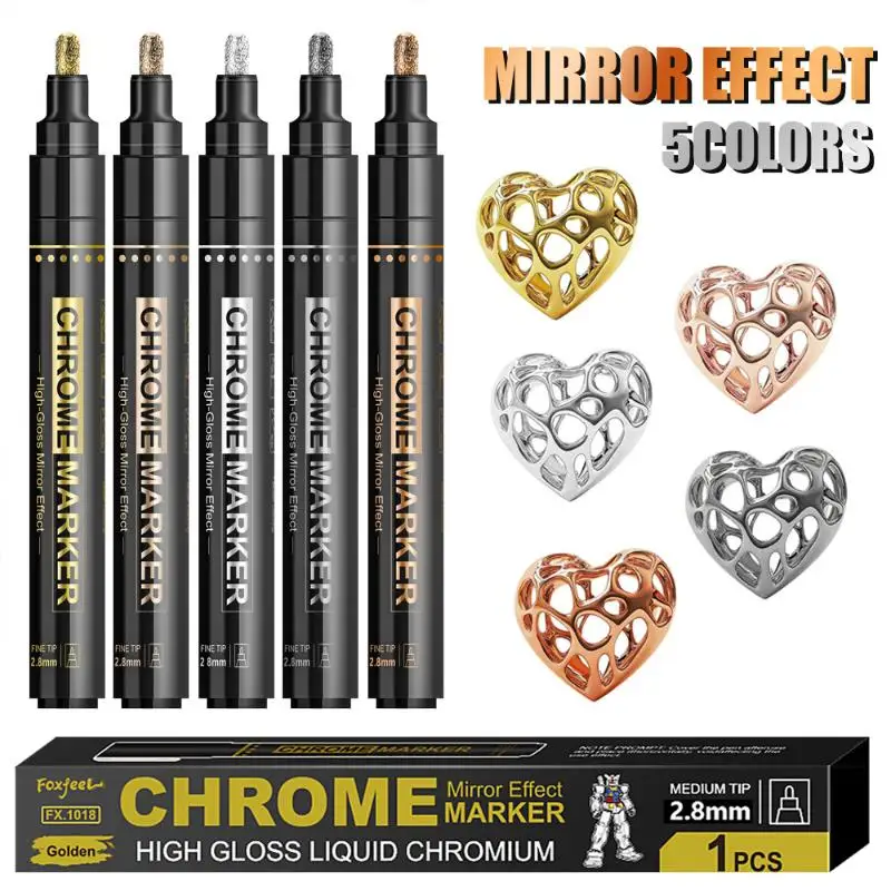 Electroplating Mirror Effect Waterproof Paint Marker