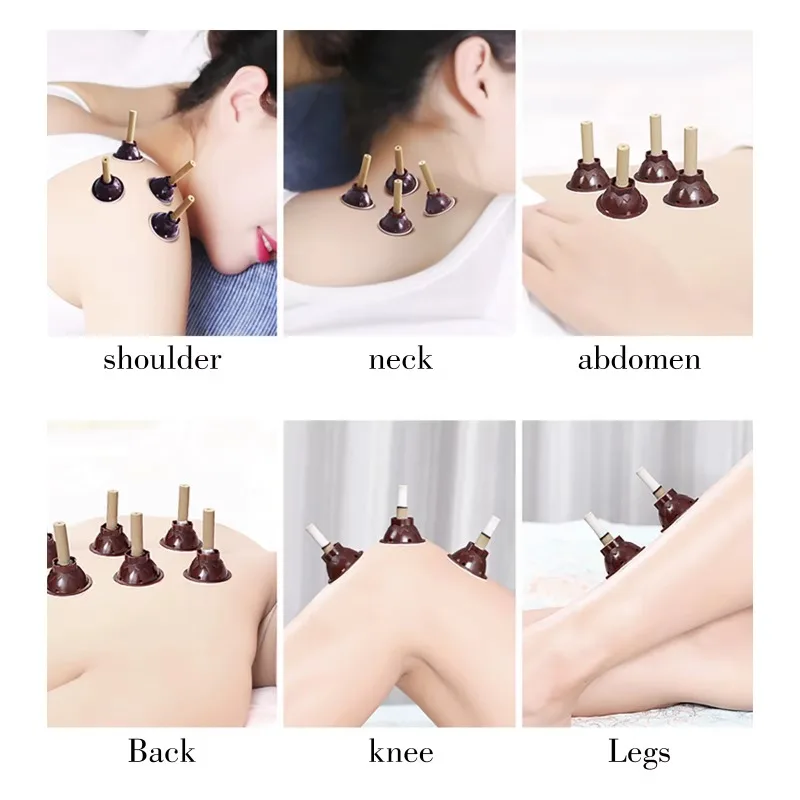 Mini Pure Moxa Moxibustion Self-Adhesive Strip Moxa Sticks Mugwort Moxibustion Sticks for Weight Loss 60 PCS