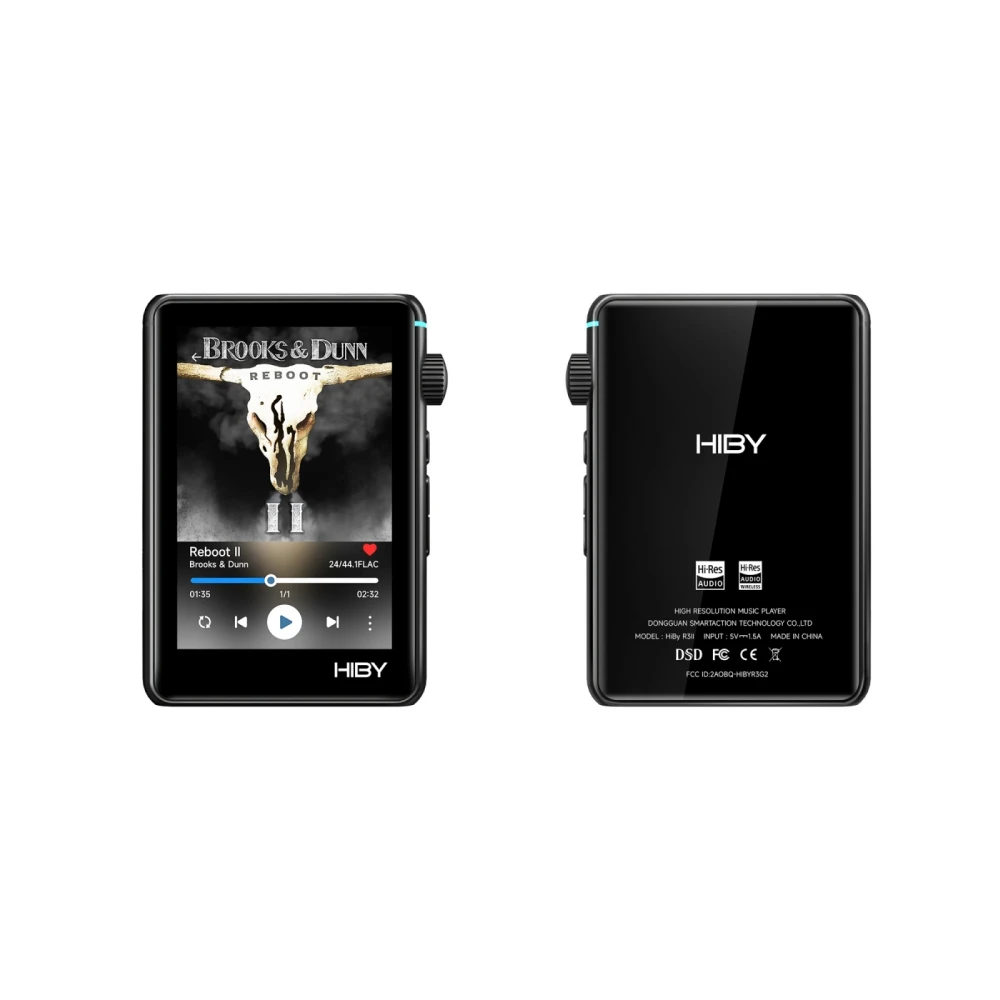 하이비 R3 II 2025 / R3 2세대 뮤직 플레이어 5.1 와이파이 MQA16x DSD256 웹 라디오 USB 오디오 동글 DAC X1600e ES9219C