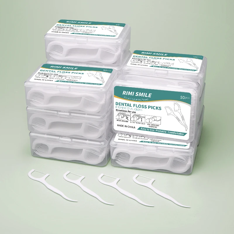 50/150/300/600/1000 PCS dental floss sticks oral care tools 6