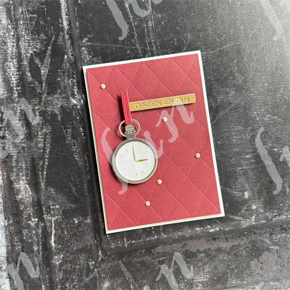 Wristwatches Metal Cutting Dies Scrapbook Paper Card Album DIY Craft Template Decoration Die and Stamps Sheet Mold