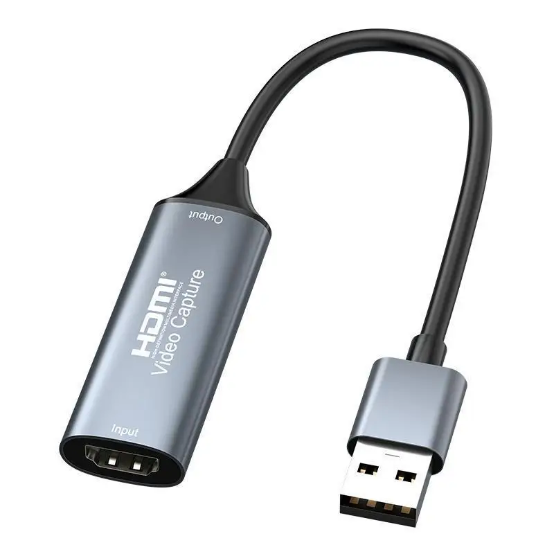 HDMI-USB HD видеозахват, HDMI4K игровая видеозапись в реальном времени, выход 1080P/60 Гц