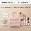3PCS/SET PVC Waterproof Transparent Cosmetic Bag Wash Bath Storage Bag Travel Multi-function Storage Bag Cosmetic Handbag 6
