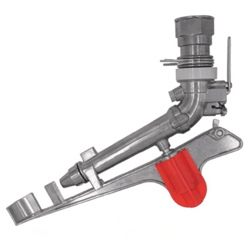 

4X 1.5 Inch Zinc Alloy Nozzle Irrigation Sprinkler Water System 360 Degrees Adjustable Rain Spray Field Sprinklers